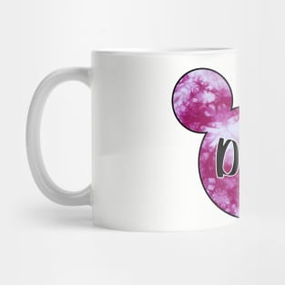 dcp pink tie dye ears Mug